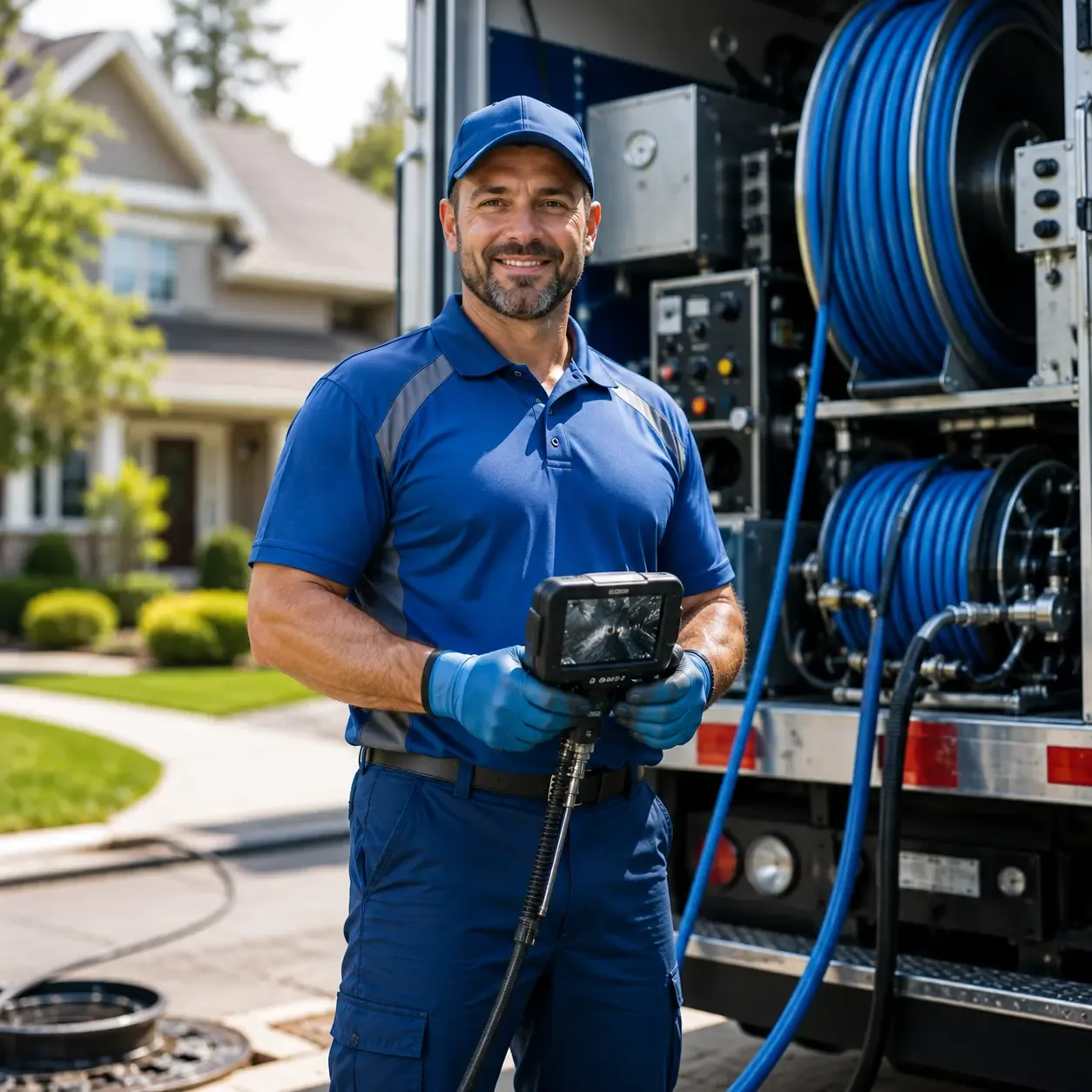 Local outdoor drain cleaning specialists in Delhi, LA